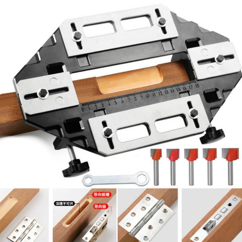 Tech Accessories Holder - New Woodworking Slotting Locator With Router