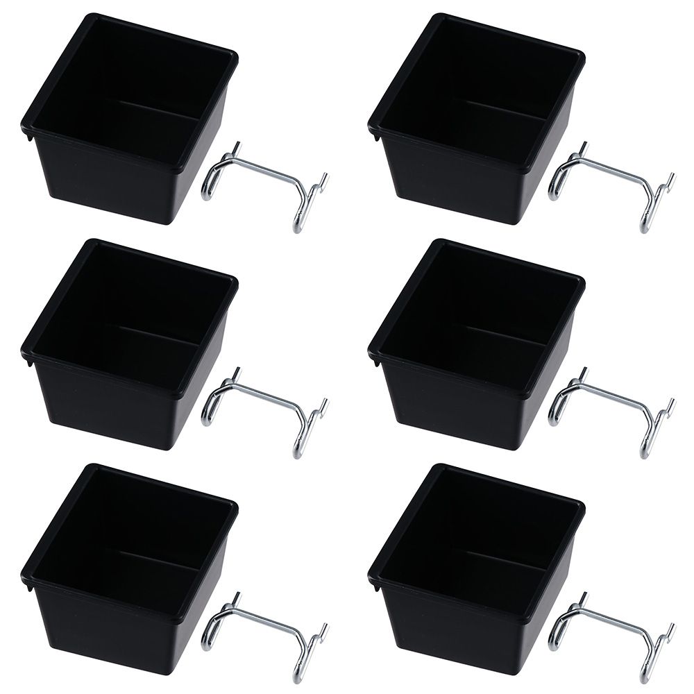 1/6 Sets Pegboard Bins with Ho - Tech Accessories Holder 评论和价格