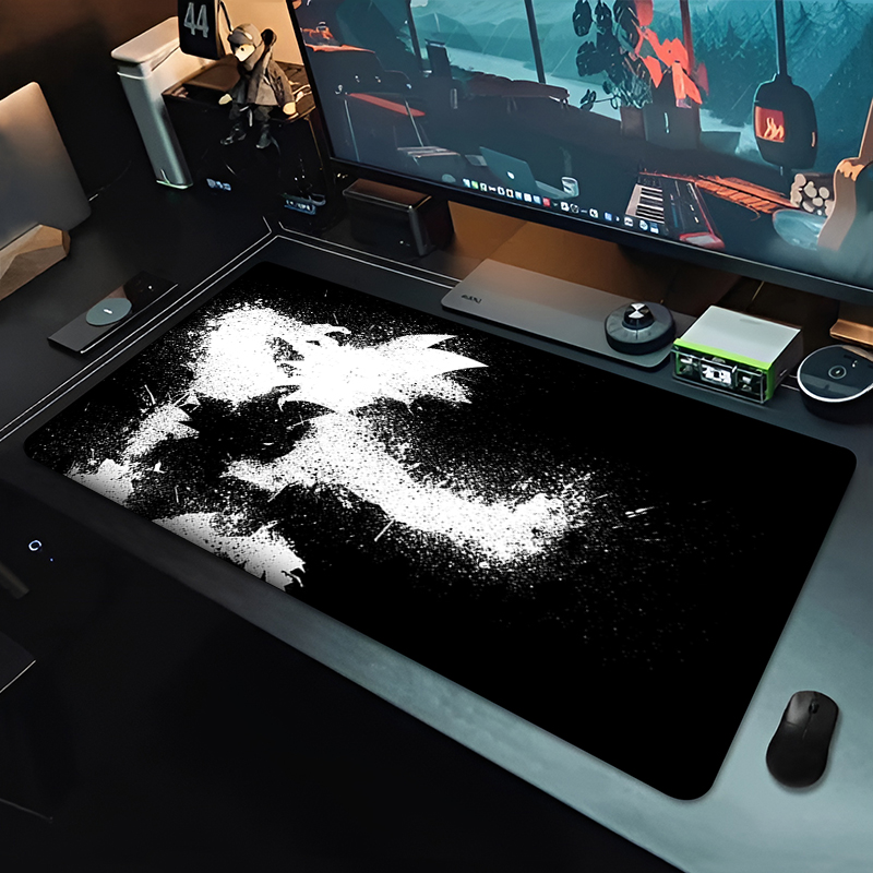 DBZ Black Anime Mouse Pad Drag - Tech Gaming Accessories 评论和价格