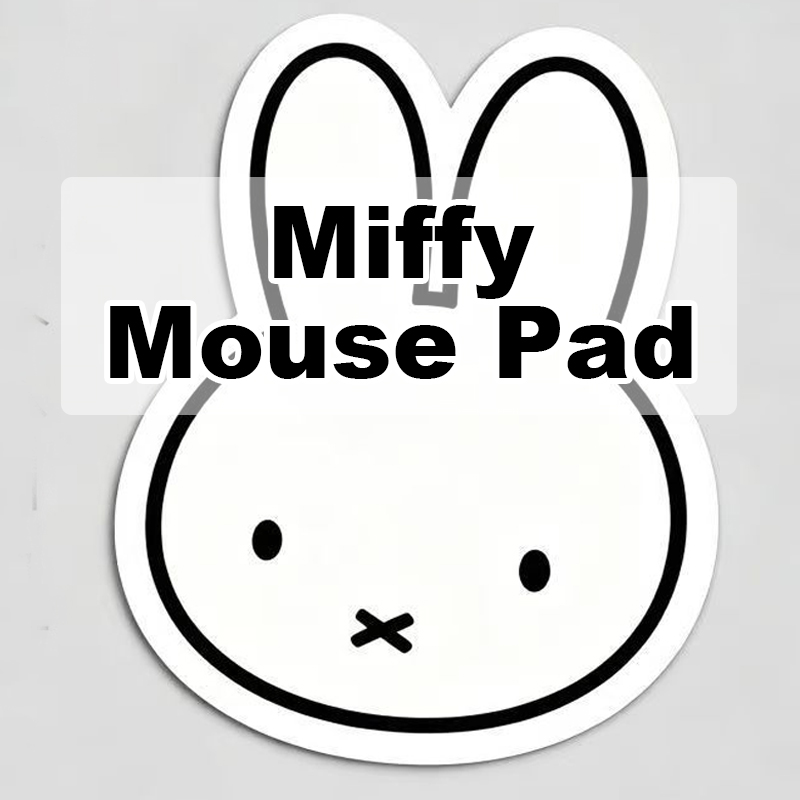 Miffy Mouse Pad Kawaii Cartoon - Tech Accessories For Home Office 评论和价格
