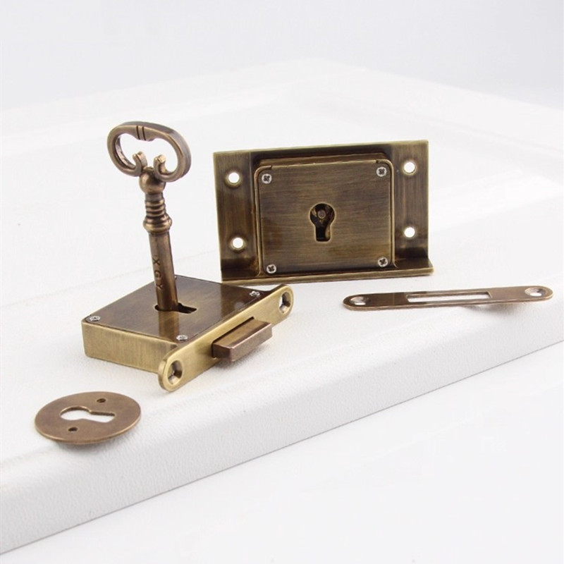 1PC Antique-style Drawer Lock  - High Tech Office Accessories 评论和价格