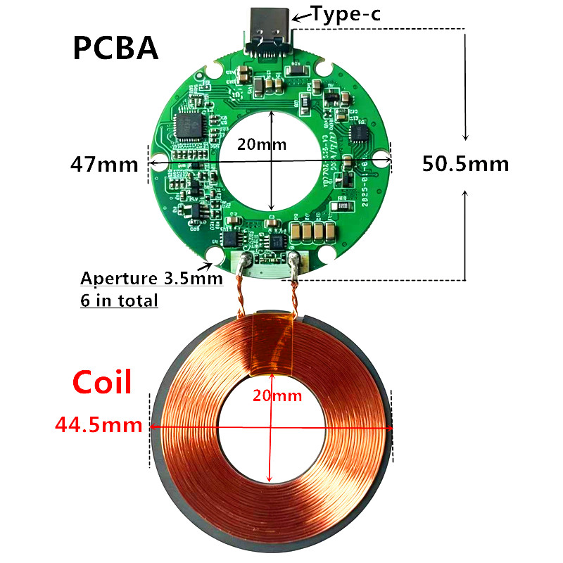 DIY Fast Wireless Charging PCB - Mouse Charging Pad 评论和价格