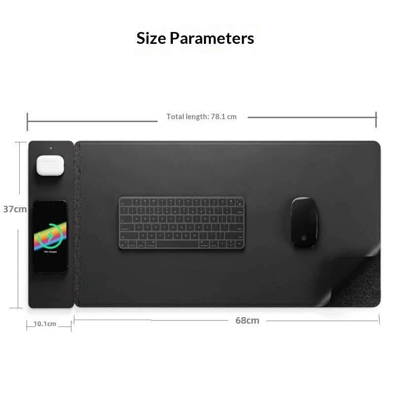 15W Magnetic Wireless Charging - Mouse Charging Pad 评论和价格