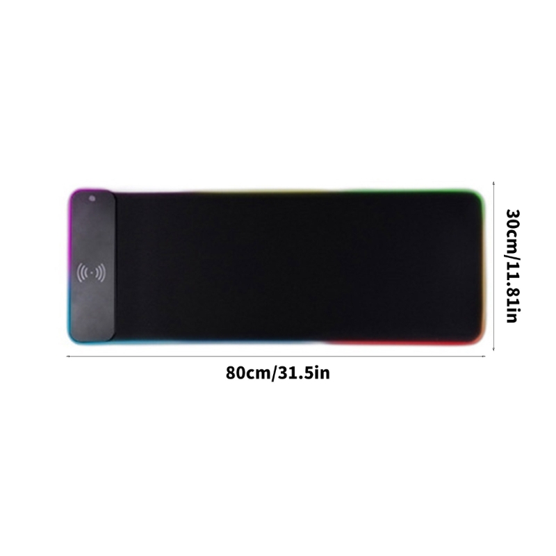 96GE LED Gaming Mouse Pad with - Mouse Charging Pad 评论和价格