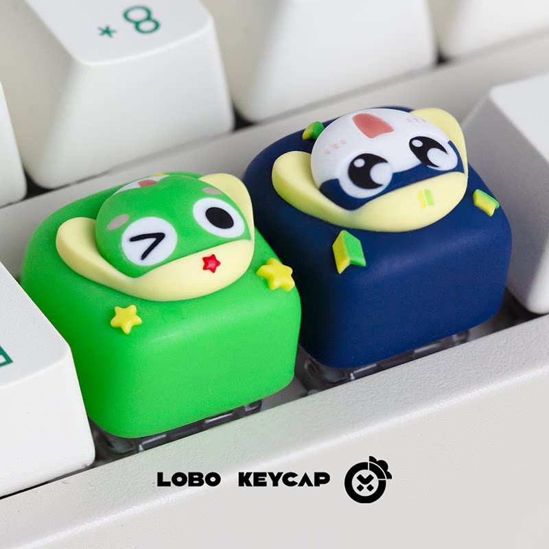 Keroro Themed Anime Keycaps Me - Tech Gaming Accessories 评论和价格