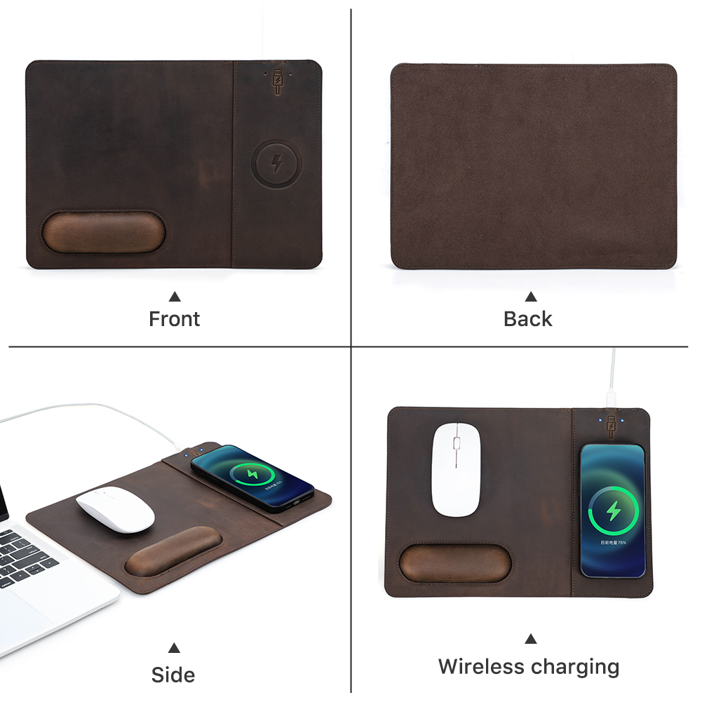 Mouse Pad with 15W Phone Wirel - Mouse Charging Pad 评论和价格
