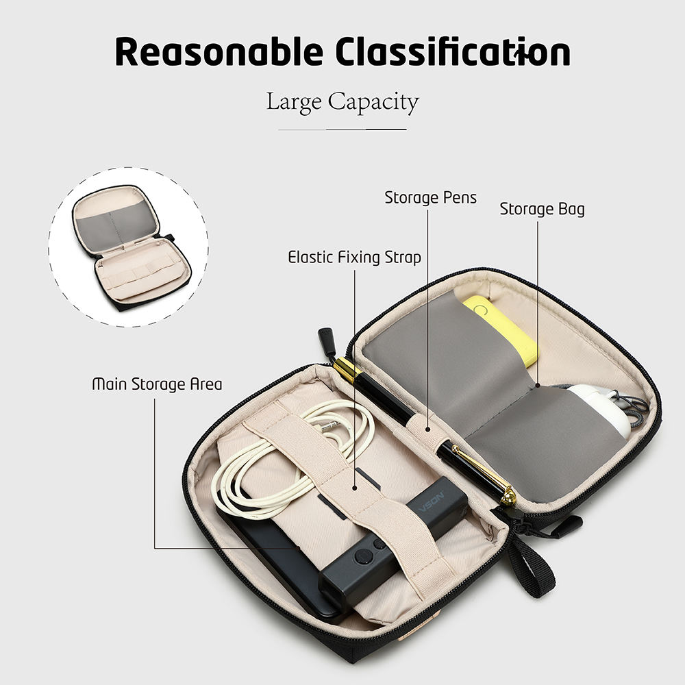 Large Capacity Tech Organizer  - Tech Accessories For Travel 评论和价格