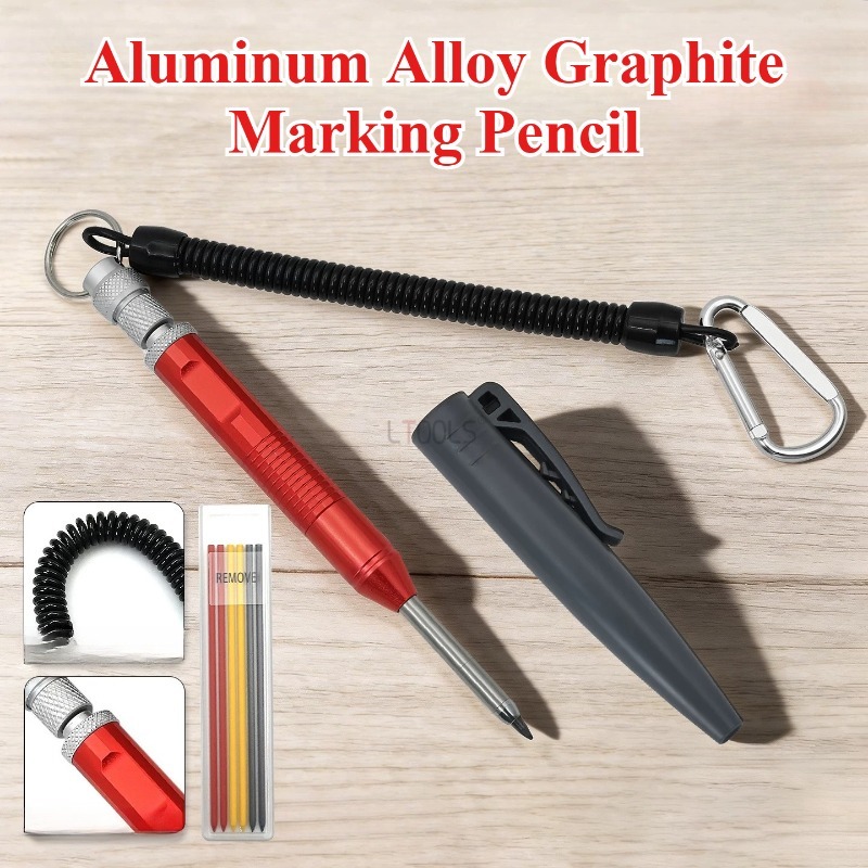 Graphite Marking Pencil with L - Tech Accessories Holder 评论和价格