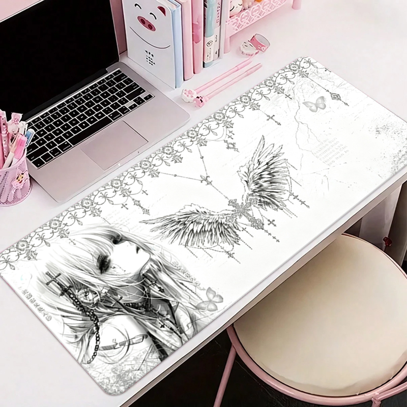 Leather Mousepad Black White A - Tech Gaming Accessories 评论和价格