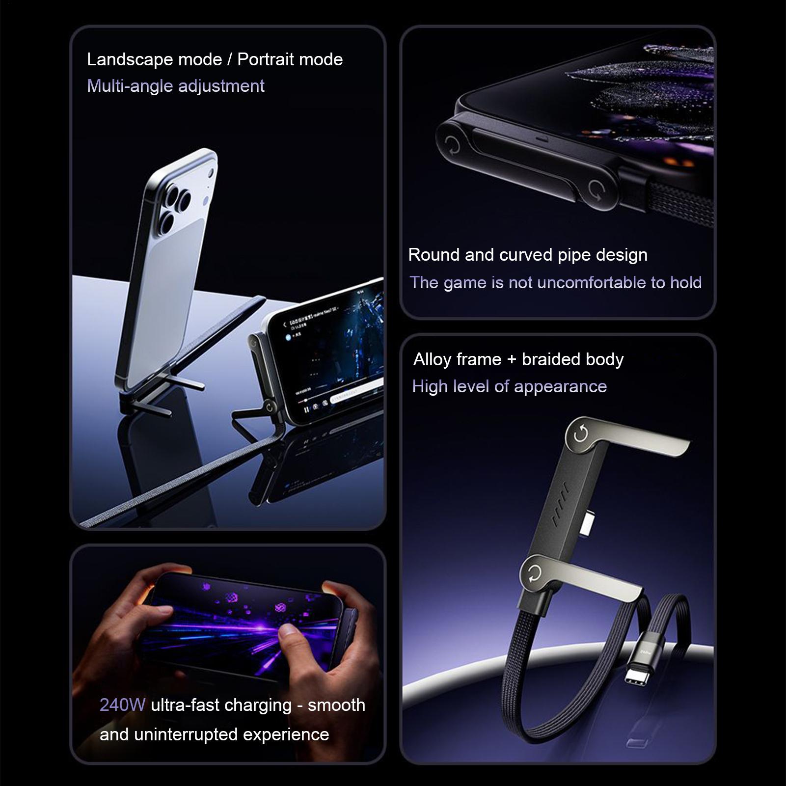 Invisible Holder Charger Cable - Tech Accessories For Home Office 评论和价格