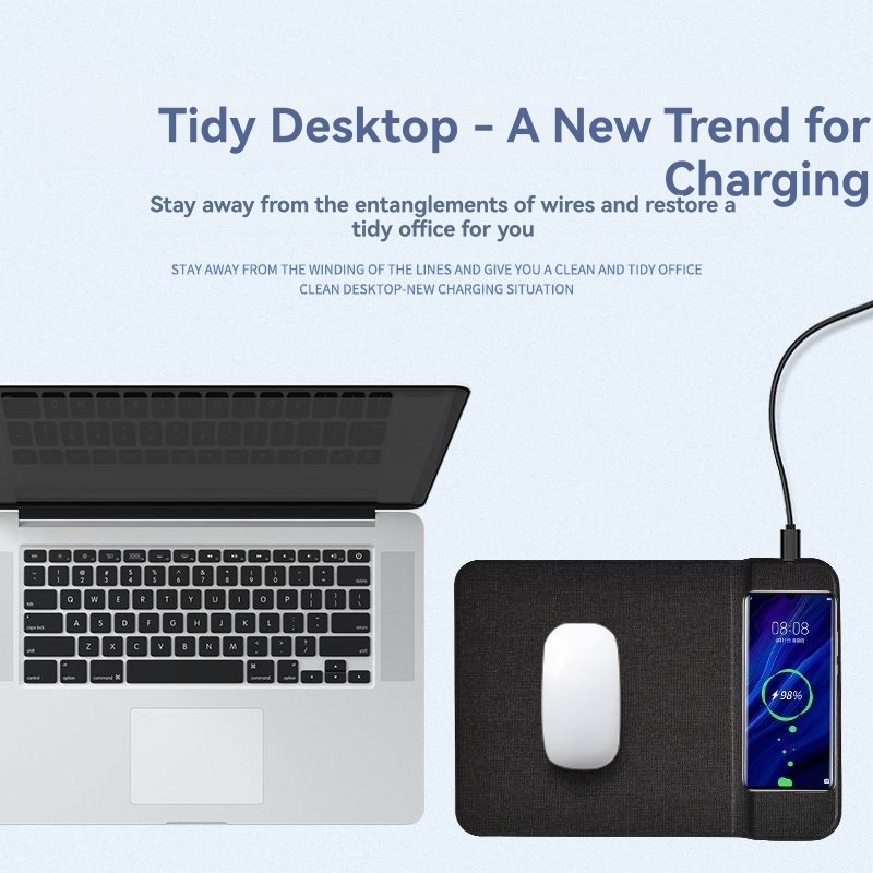 A003 Portable Wireless Chargin - Mouse Charging Pad 评论和价格